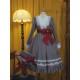 Hoshibako Works Vintage Inspired Elegant Long One Piece(Leftovers/4 Colours/Full Payment Without Shipping)